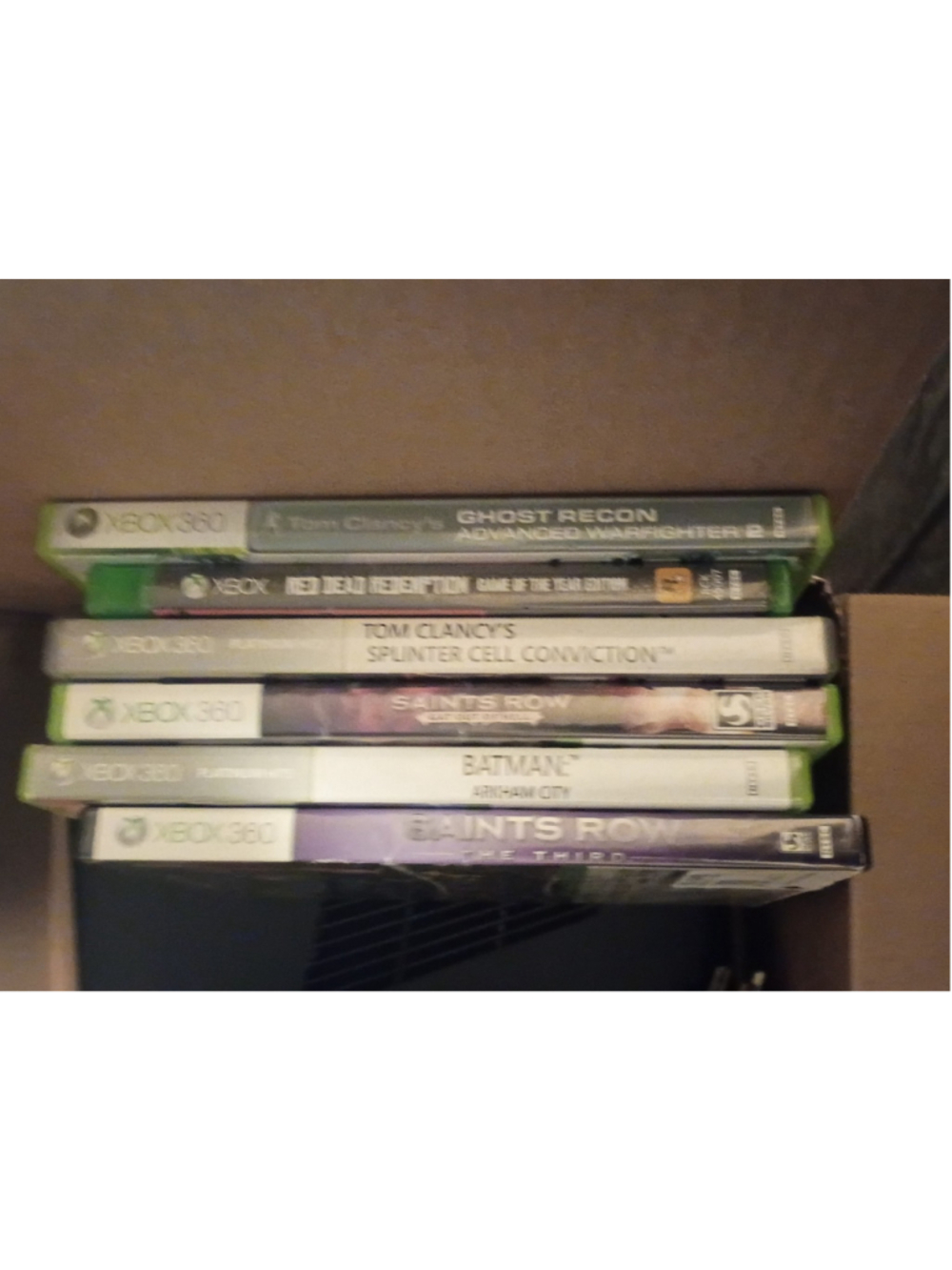 Xbox 360 Console with Games no controller - Picture 2 of 2
